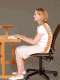 Nada Chair supports the Pelvis